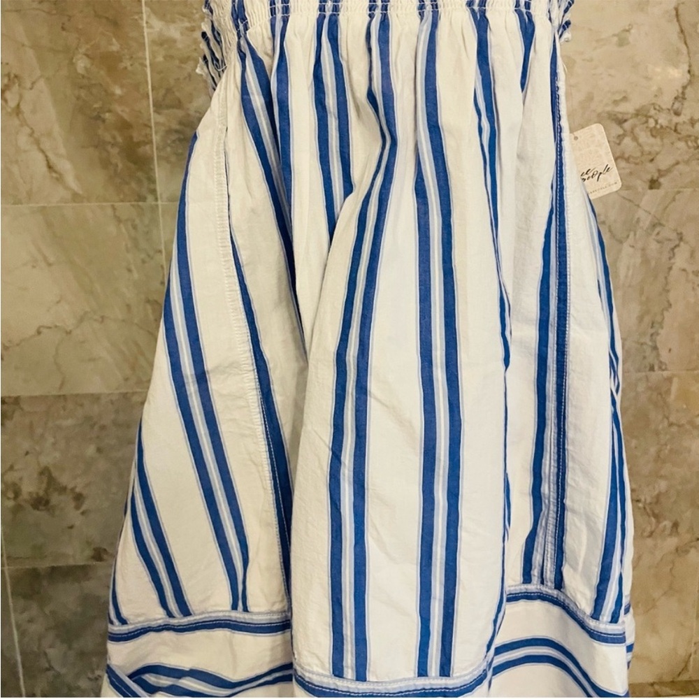 Free People We the Free Pajama Party Tunic Top - Picture 3 of 8